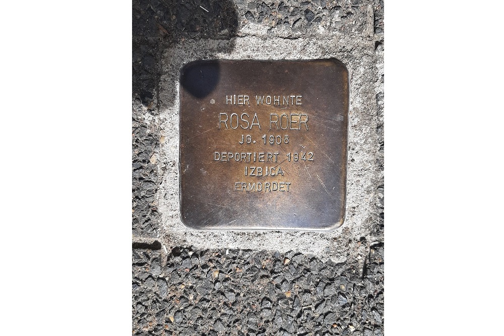 Stolperstein Liebergstrae 77 #1