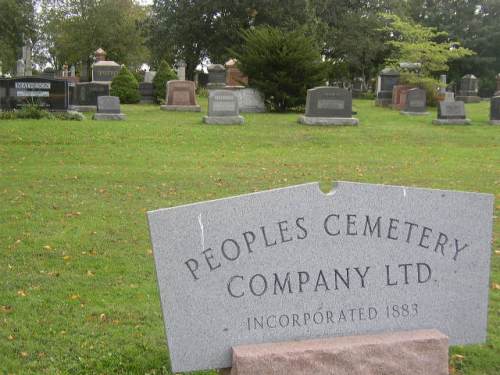 Commonwealth War Graves Charlottetown People's Cemetery