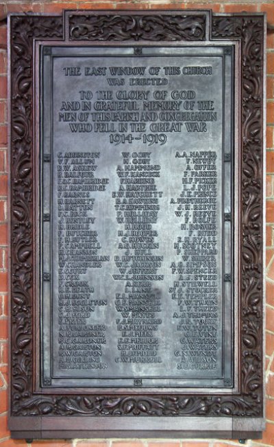 War Memorial St. Andrew Church