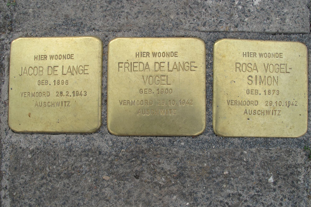 Stolpersteine Nieuwstraat 19 #1