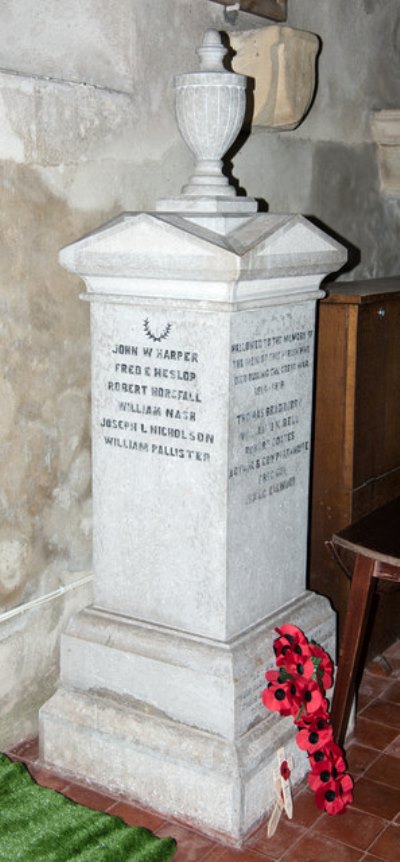 War Memorial Orton Church #1