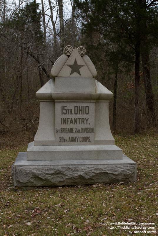 15th Ohio Infantry Monument #1