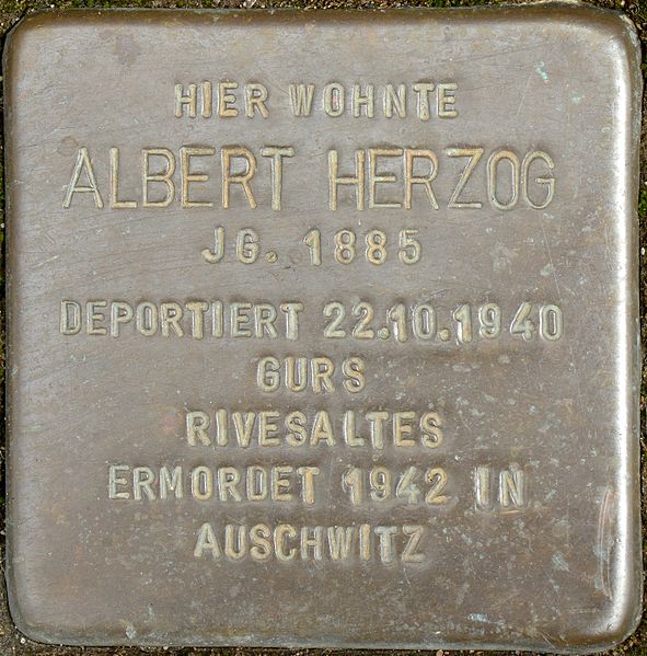 Stolpersteine Judengasse 1