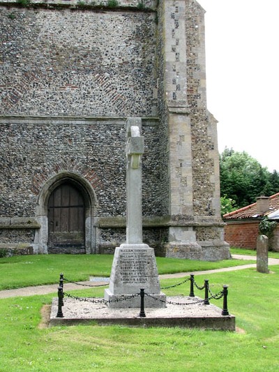 Oorlogsmonument Holme Hale