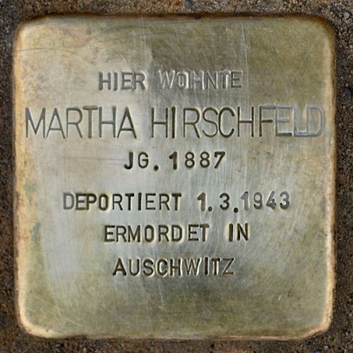 Stolpersteine Greifswalder Straße 36 #3