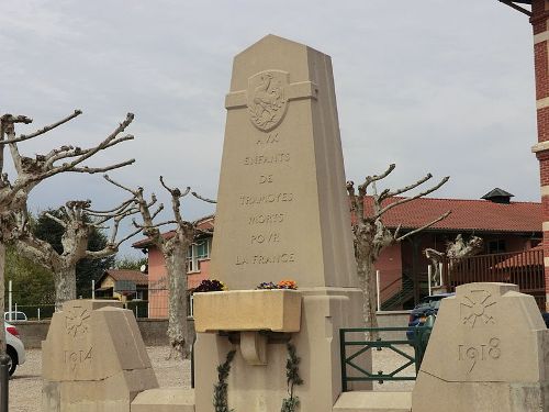 Oorlogsmonument Tramoyes