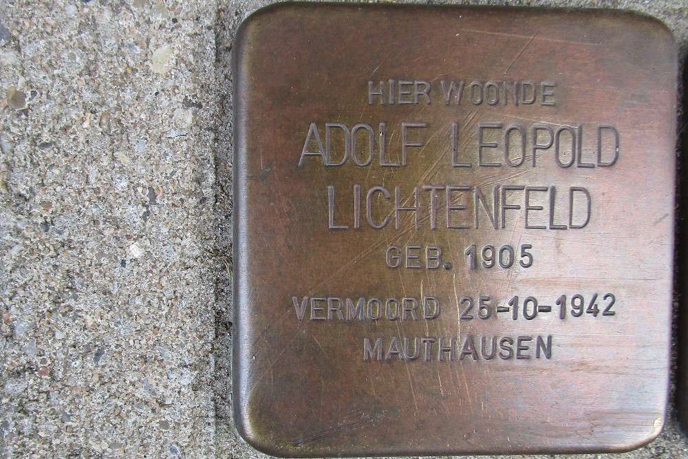 Stolpersteine Vechtstraat 59 #2