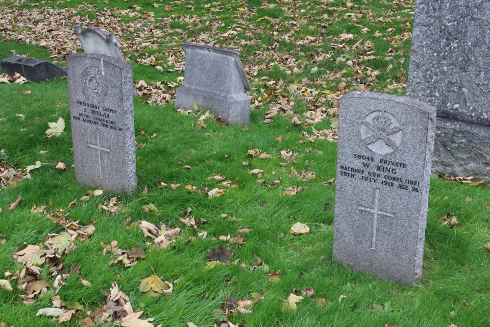 Oorlogsgraven van het Gemenebest Edinburgh Eastern Cemetery #5