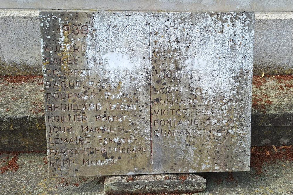 Oorlogsmonument Montières #4