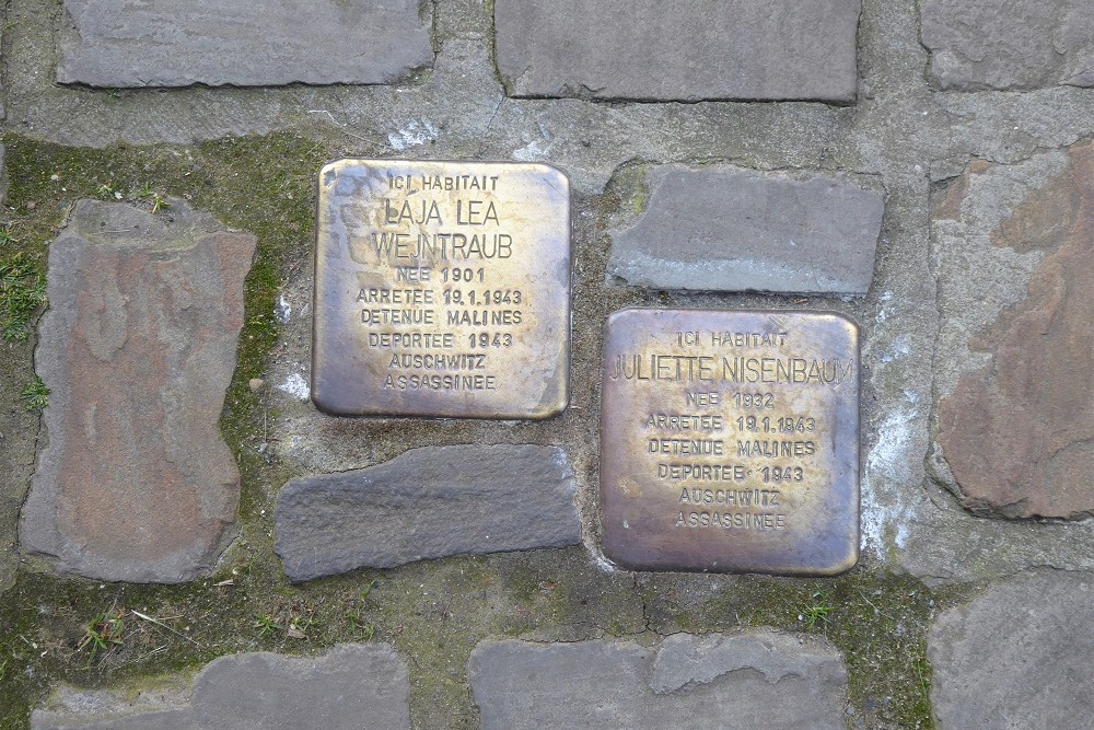 Stumbling Stones Rue Antoine Bréart 76 #1