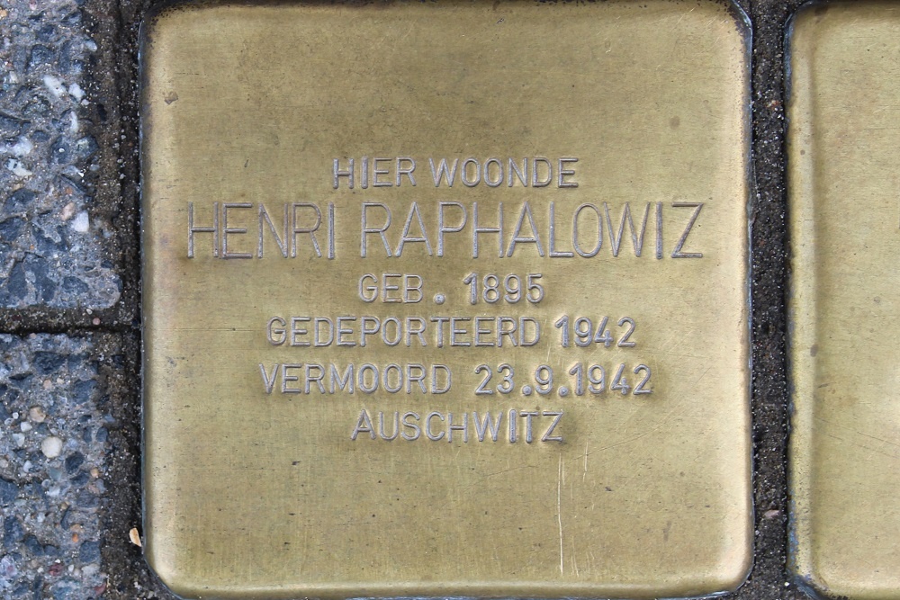 Stolpersteine Allard Piersonlaan 160 #2