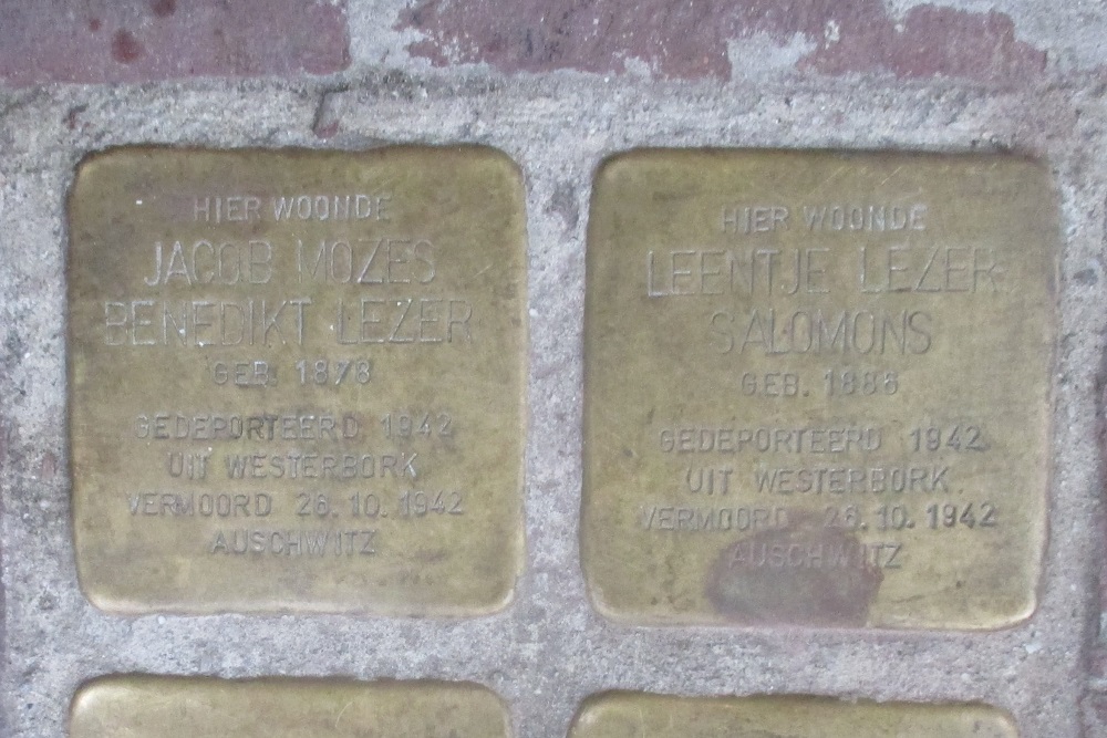 Stolpersteine Rolderstraat 14 #2