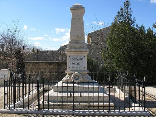 Oorlogsmonument Saint-Remèze #1
