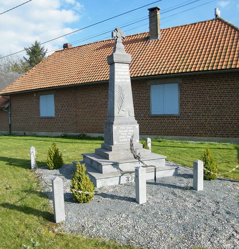 Monument Eerste Wereldoorlog Framicourt #1