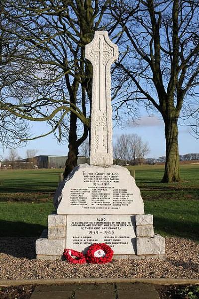 Oorlogsmonument Carnwath #1