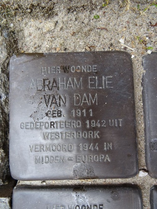 Stolpersteine Dapperstraat 1 #4