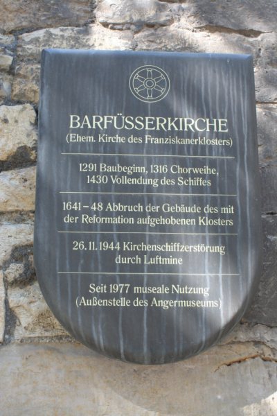 Verwoeste Kerk Erfurt #5