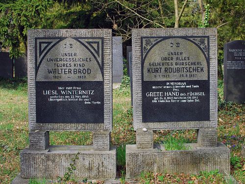 Joodse Oorlogsgraven Alter Jüdischer Friedhof #4