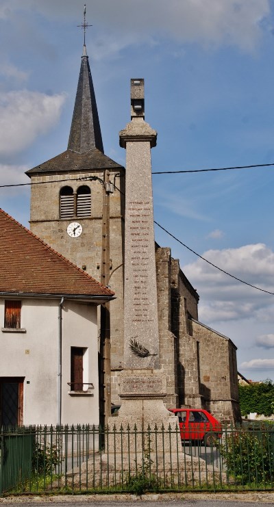 Oorlogsmonument Mérinchal #1