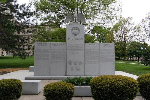 Oorlogsmonument Michigan #1