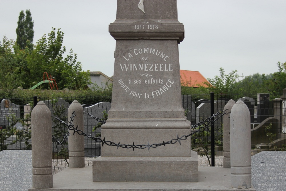 Oorlogsmonument Winnezeele #2