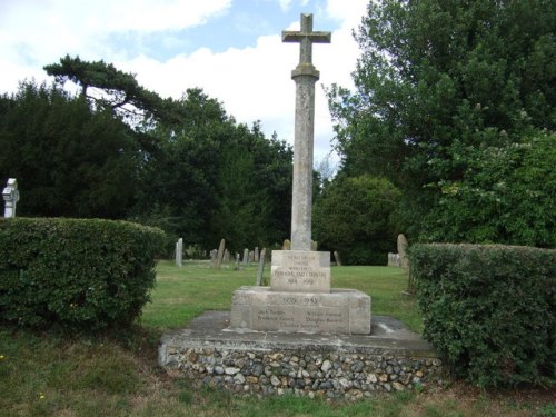 Oorlogsmonument Wreningham