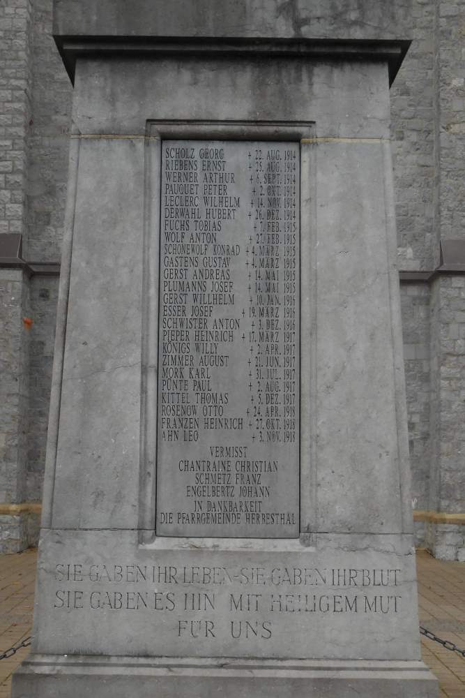 War Memorial Lontzen #2