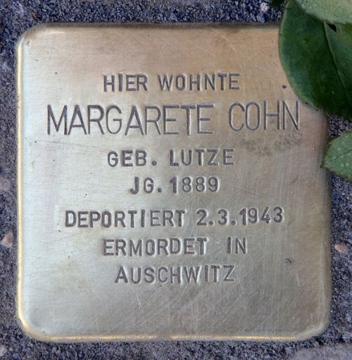 Stolpersteine Thomasiusstrae 26 #2