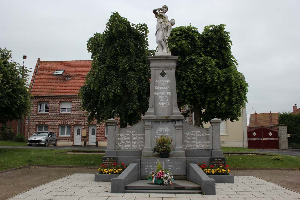 War Memorial Graincourt-lès-Havrincourt #2