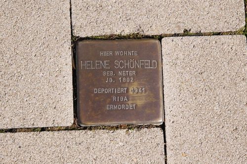 Stolperstein Schruferstrae 326 #1