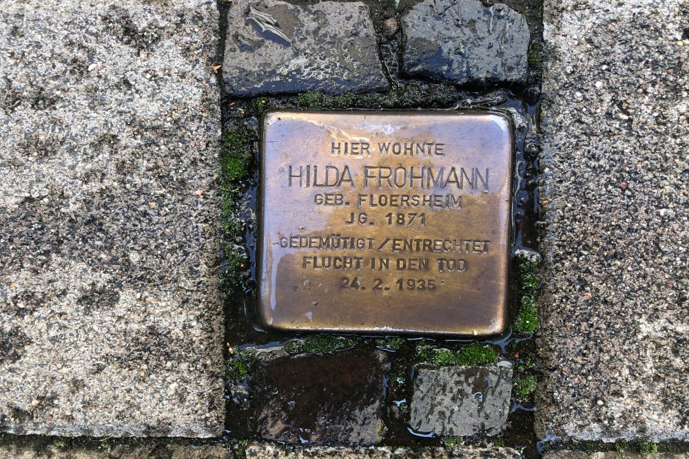 Stolperstein Eschenheimer Anlage 20