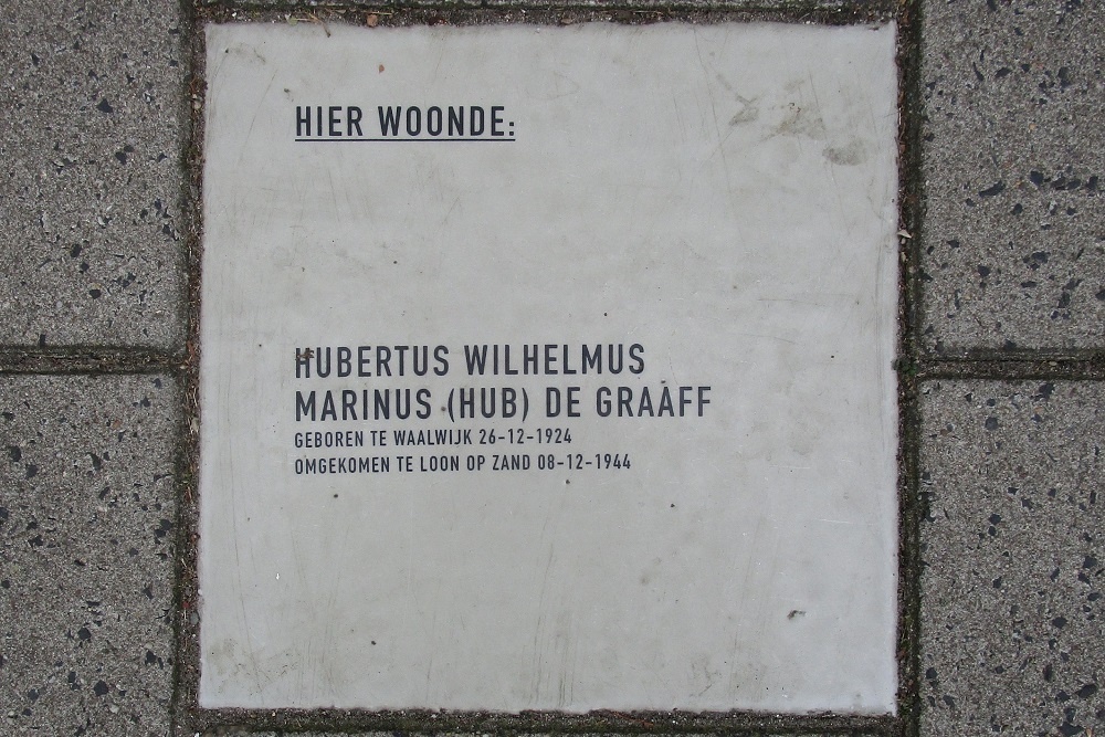 Memorial Stone Grotestraat 94