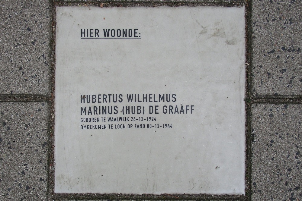 Memorial Stone Grotestraat 94 #1