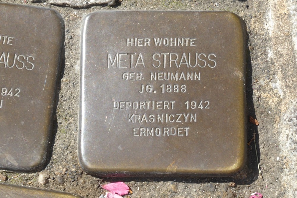 Stumbling Stones Herstallstraße 15 #5