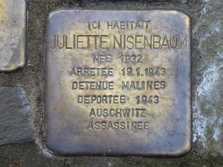 Stumbling Stones Rue Antoine Bréart 76 #3