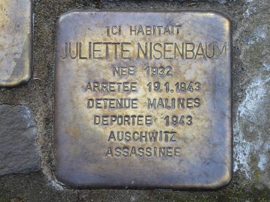 Stolpersteine Antoine Brartstraat 76 #3