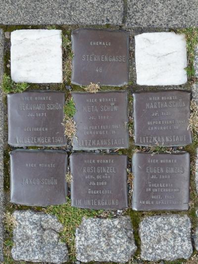 Stolpersteine Sternengasse 48 #1