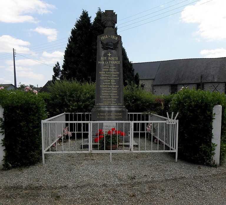 War Memorial Rennes-en-Grenouilles