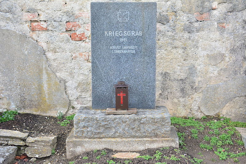German War Graves Steinebrunn #1