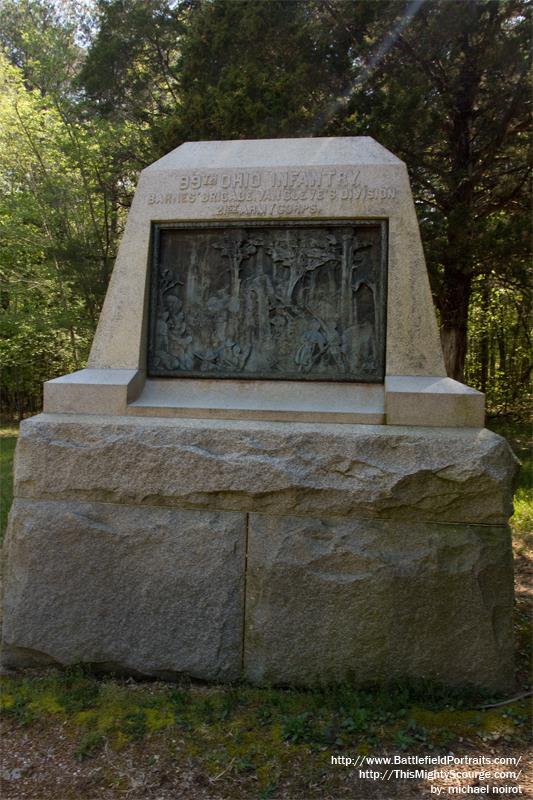Monument 99th Ohio Infantry Regiment