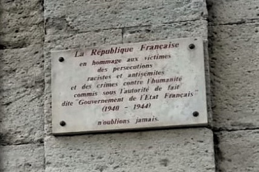 Memorial of the Jewish deportation Avignon #3