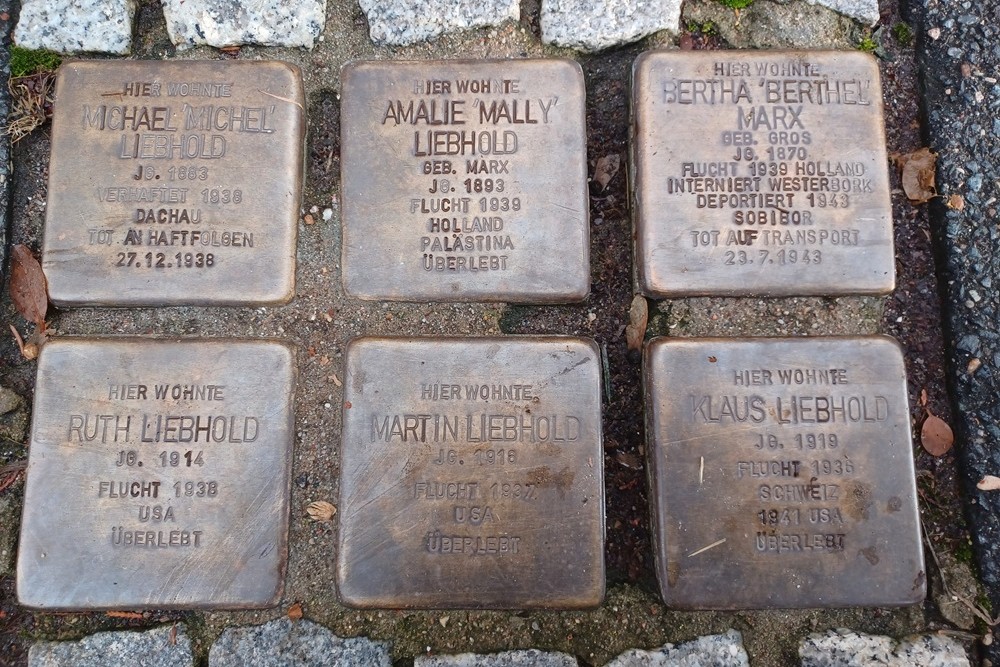 Stolpersteine Bergstraße 86 #1