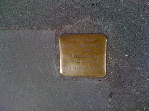 Stolperstein Große Theaterstraße 33 #1
