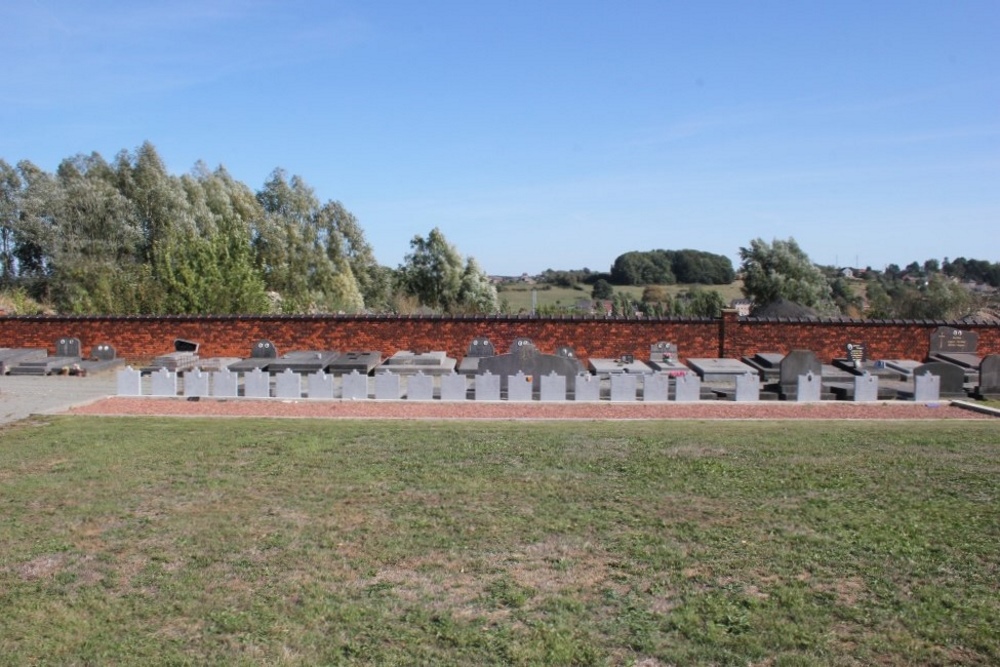 Belgische Oorlogsgraven en Graven Oudstrijders Tubize #1