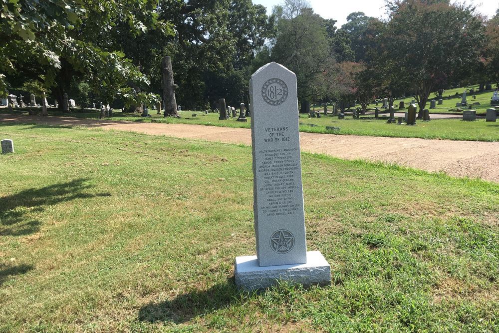 Monument Veteranen Memphis Oorlog van 1812 #1