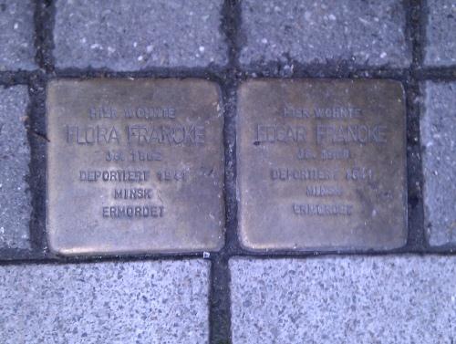 Stumbling Stones Colonnaden 40 #1