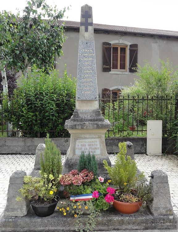 World War I Memorial Crvchamps