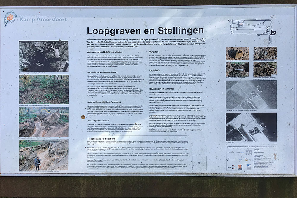 Gereconstrueerde Loopgraven Kamp Amersfoort #1