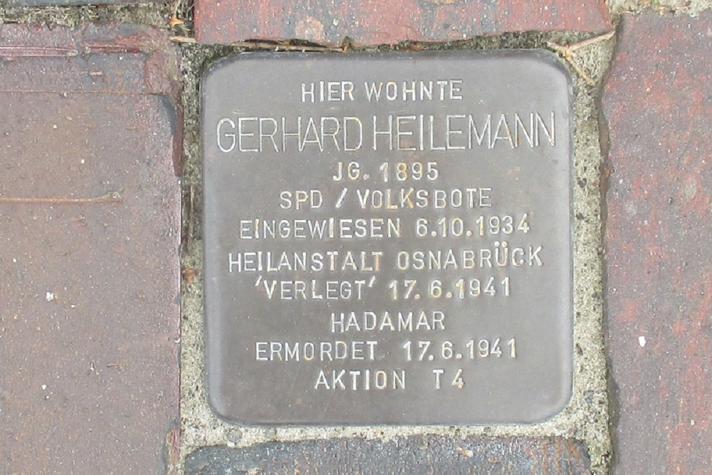 Stolperstein August-Bebel-Straße 46 #1