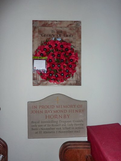 Oorlogsmonument All Saints Church Pendleton